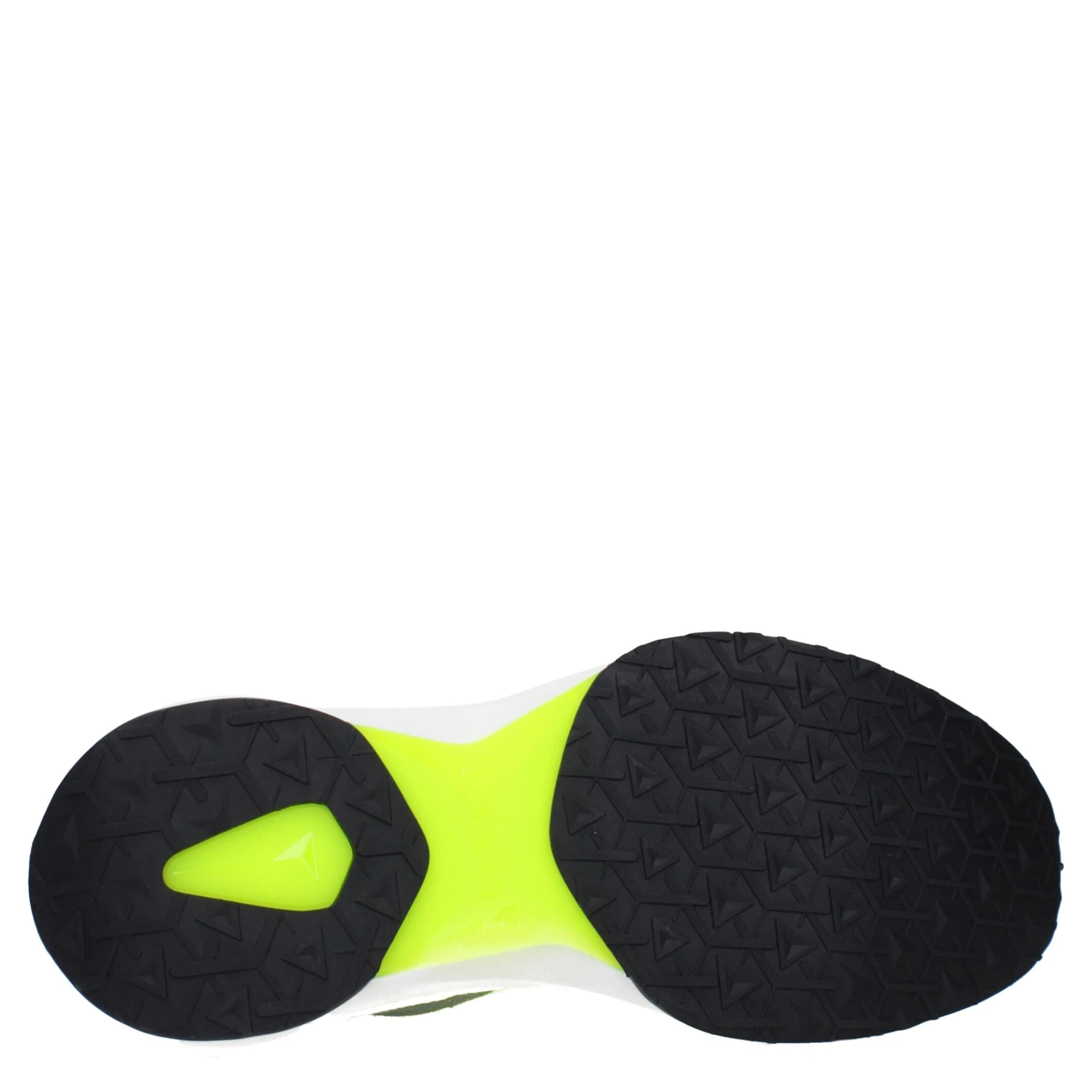 Yellow Fabric Athletic Sneakers