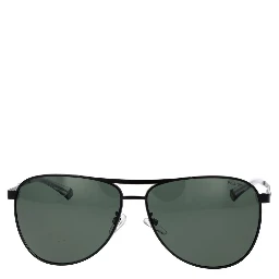 Black Stainless Steel Sunglasses