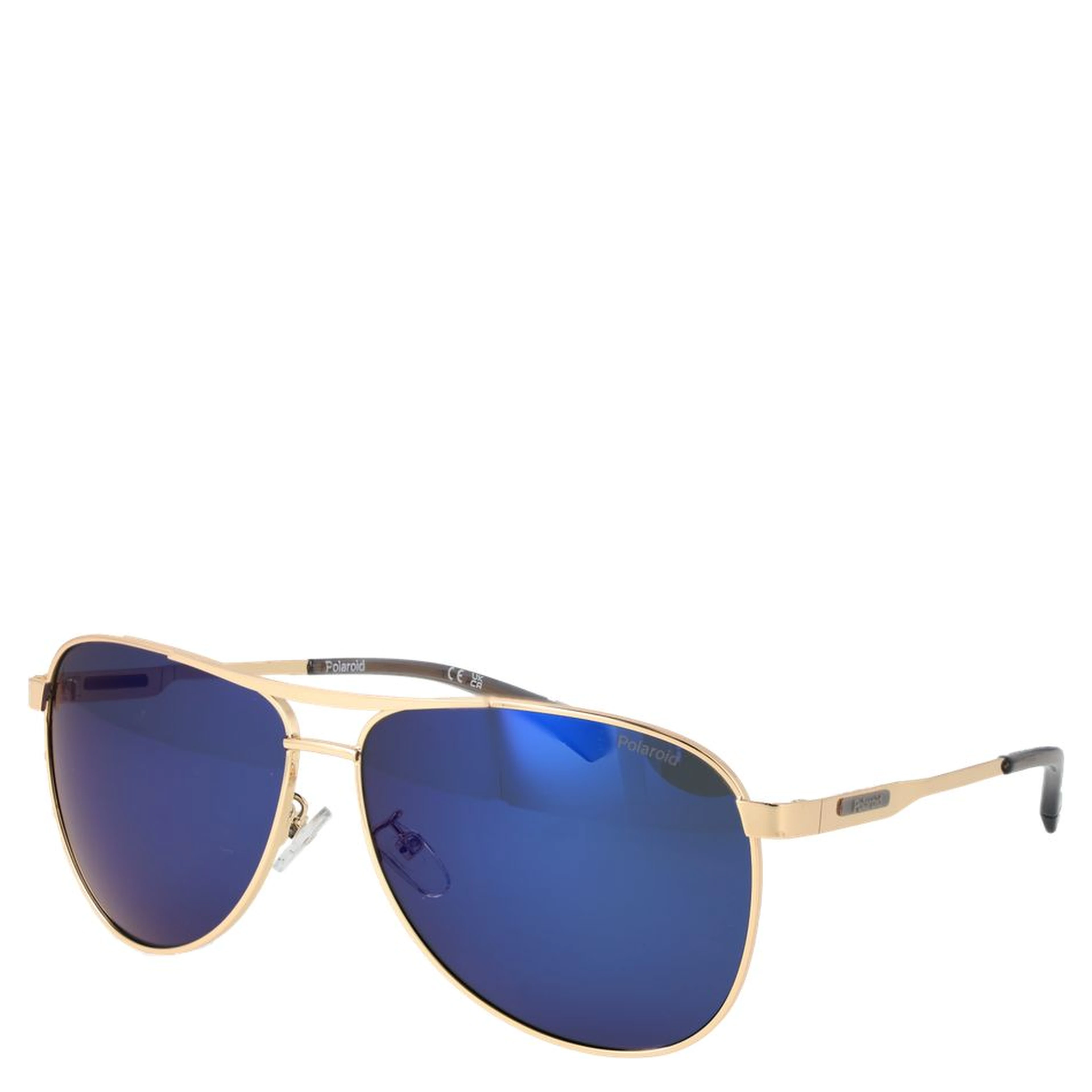 Gold Stainless Steel Sunglasses