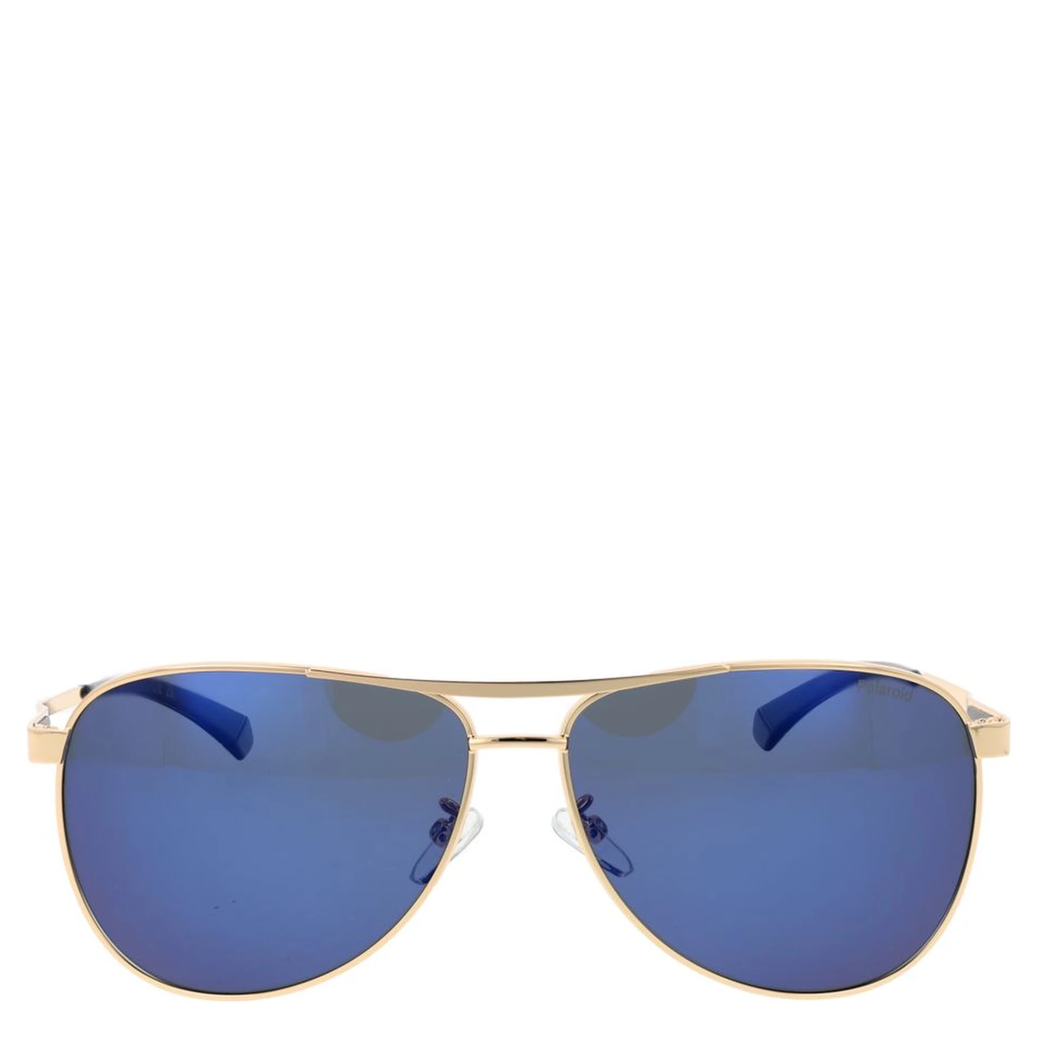 نظارات شمسية من الفولاذ المقاوم للصدأ الذهبي