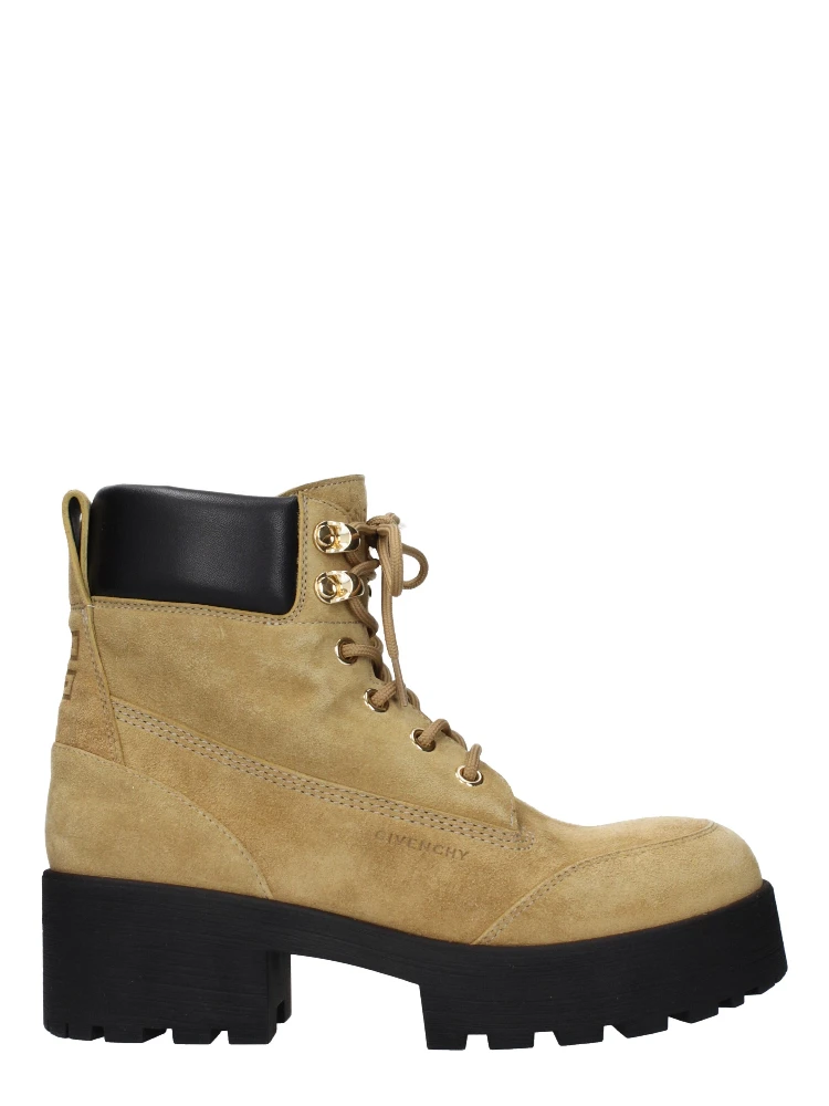 Brown Leather Ankle Boots