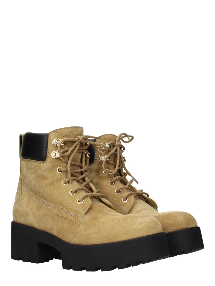 Brown Leather Ankle Boots