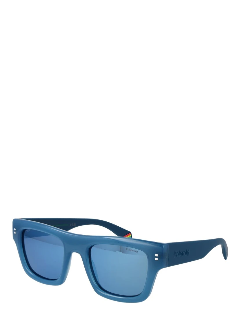 Blue Plastic Sunglasses