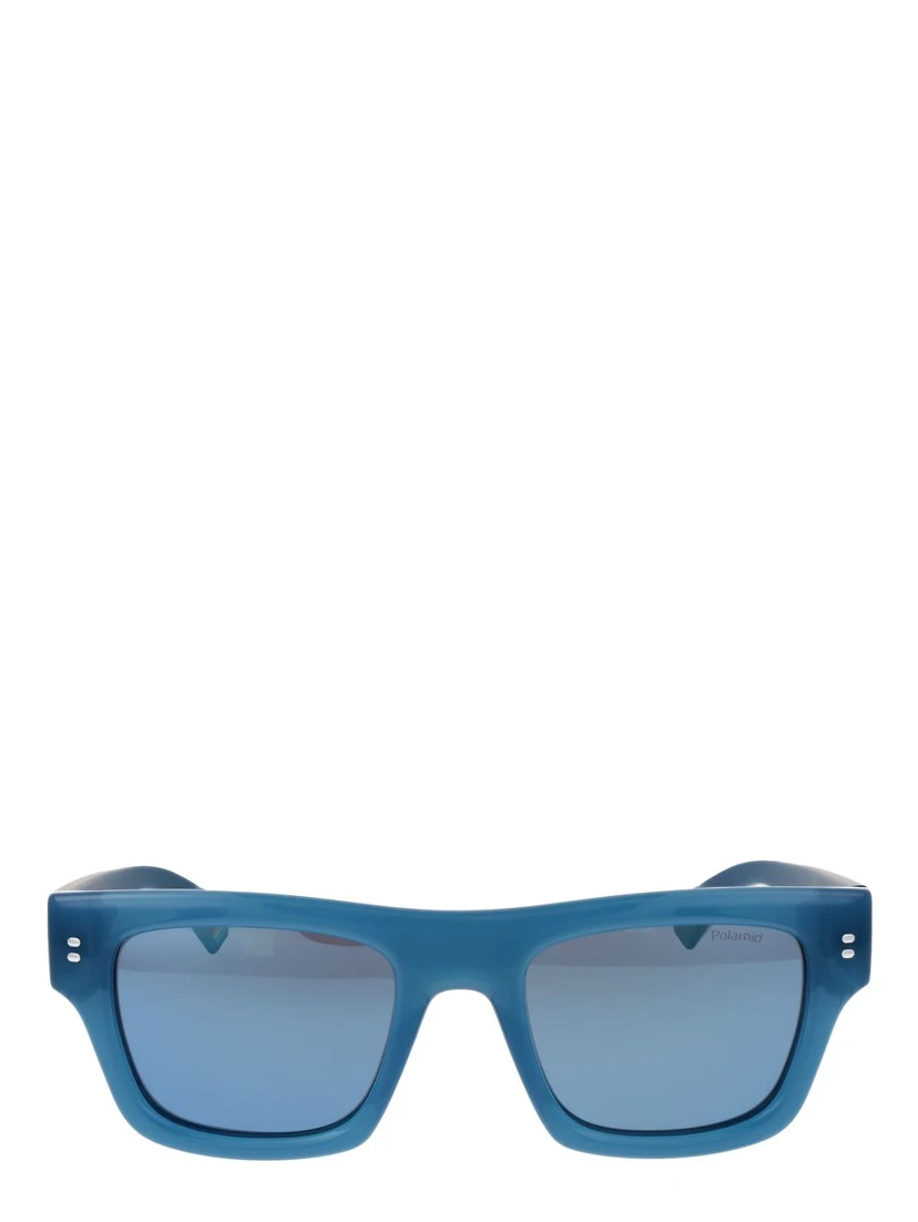 Blue Plastic Sunglasses