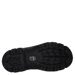 جزمة كاحل سوداء من القطن