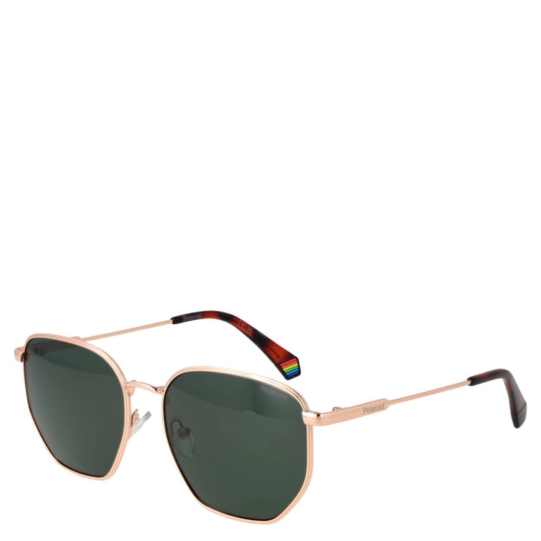 Rose Gold Metal Sunglasses