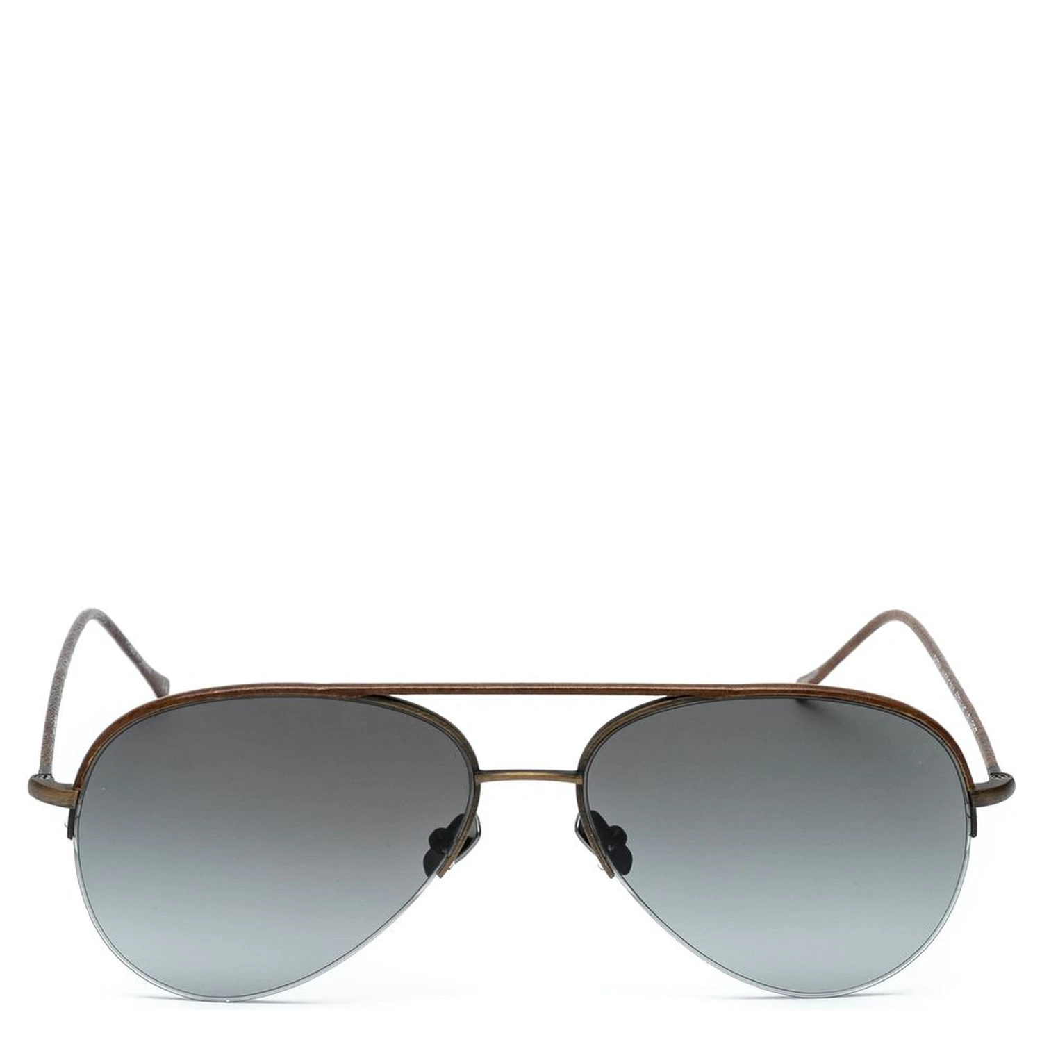 Brown Titanium Sunglasses