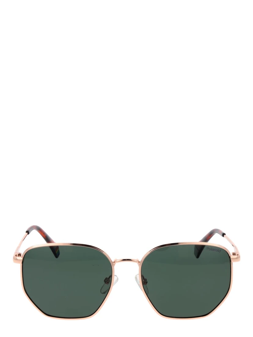 Rose Gold Metal Sunglasses