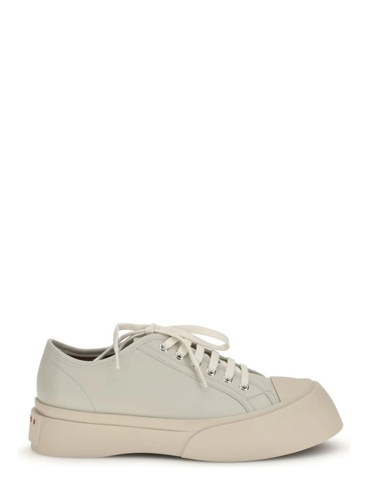 White Napa Leather / Calf Bos Taurus Sneakers