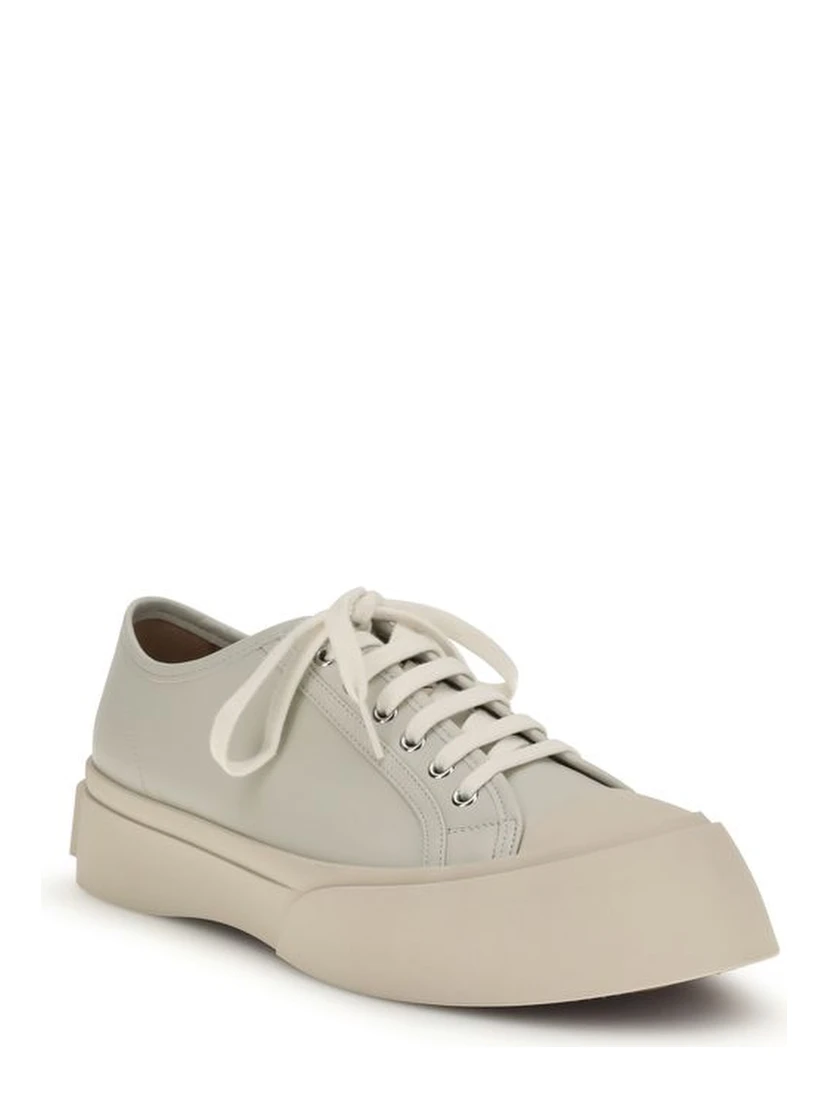 White Napa Leather / Calf Bos Taurus Sneakers
