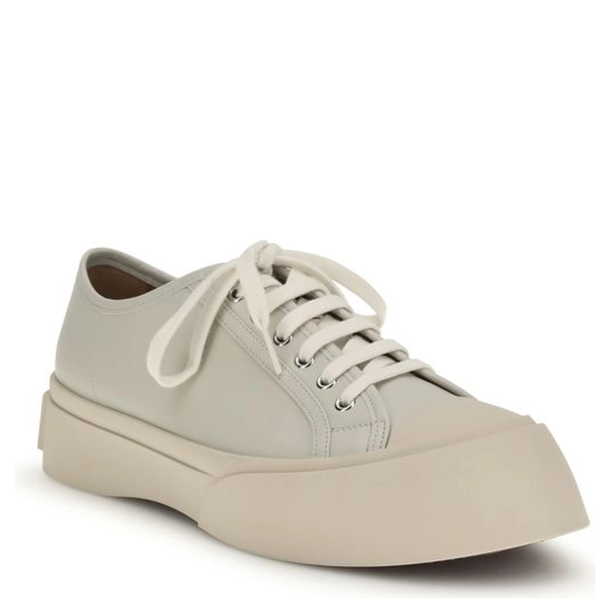 White Napa Leather / Calf Bos Taurus Sneakers