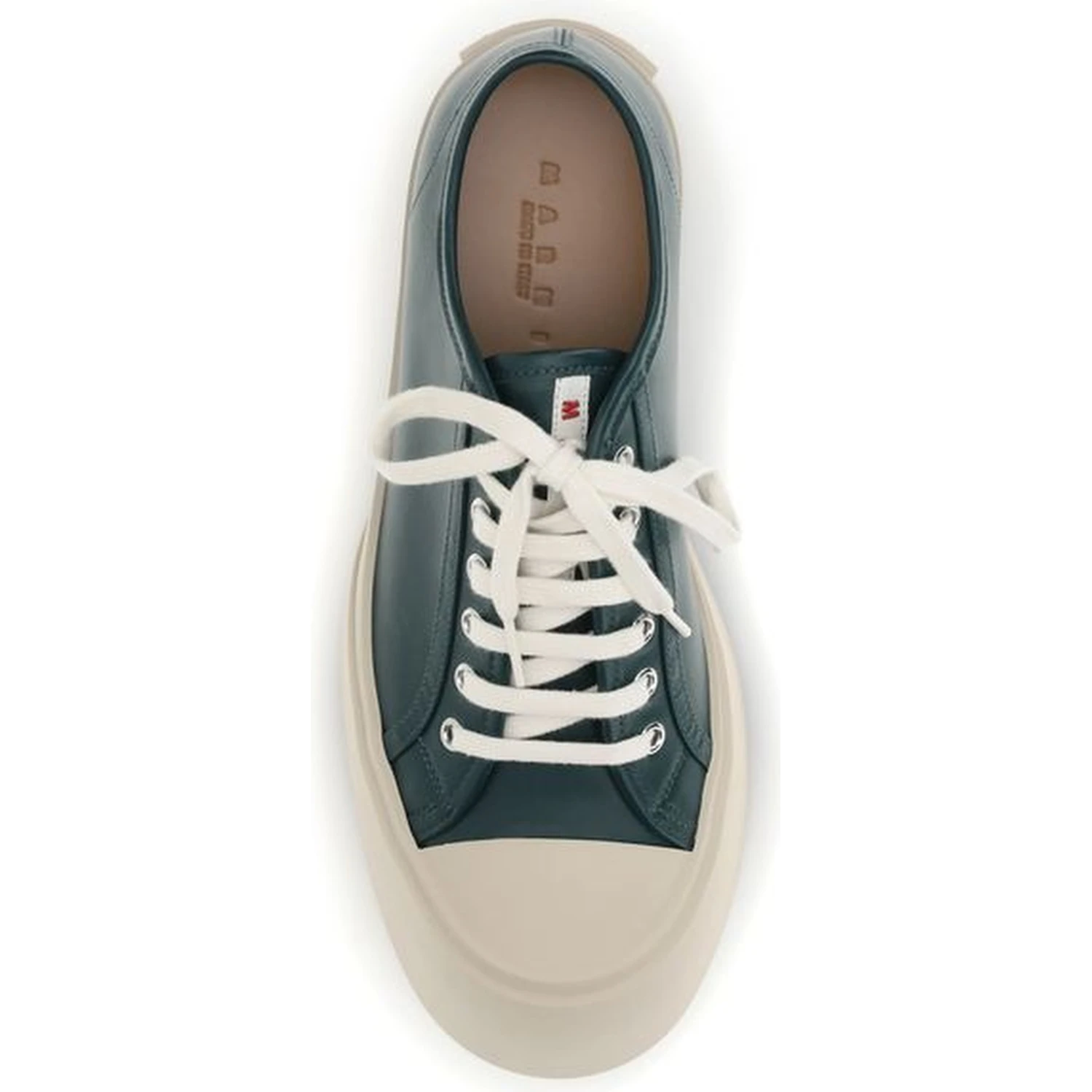 Black Napa Leather / Calf Bos Taurus Chunky Sneakers
