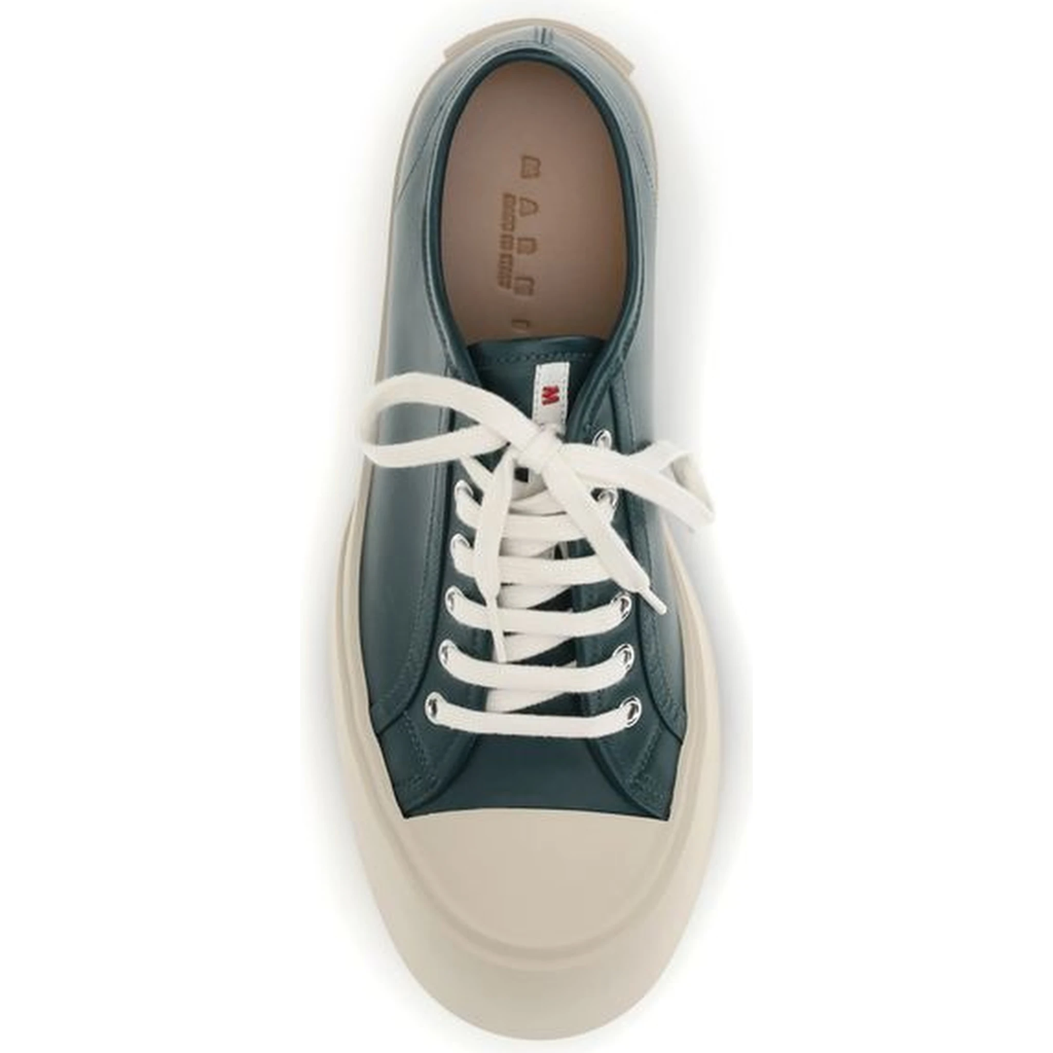 Black Napa Leather / Calf Bos Taurus Chunky Sneakers