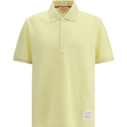 Bicolor Cotton Polo Shirt