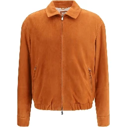 Multicolor Calf Leather Bos Taurus Jackets And Coat