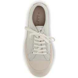White Napa Leather / Calf Bos Taurus Sneakers