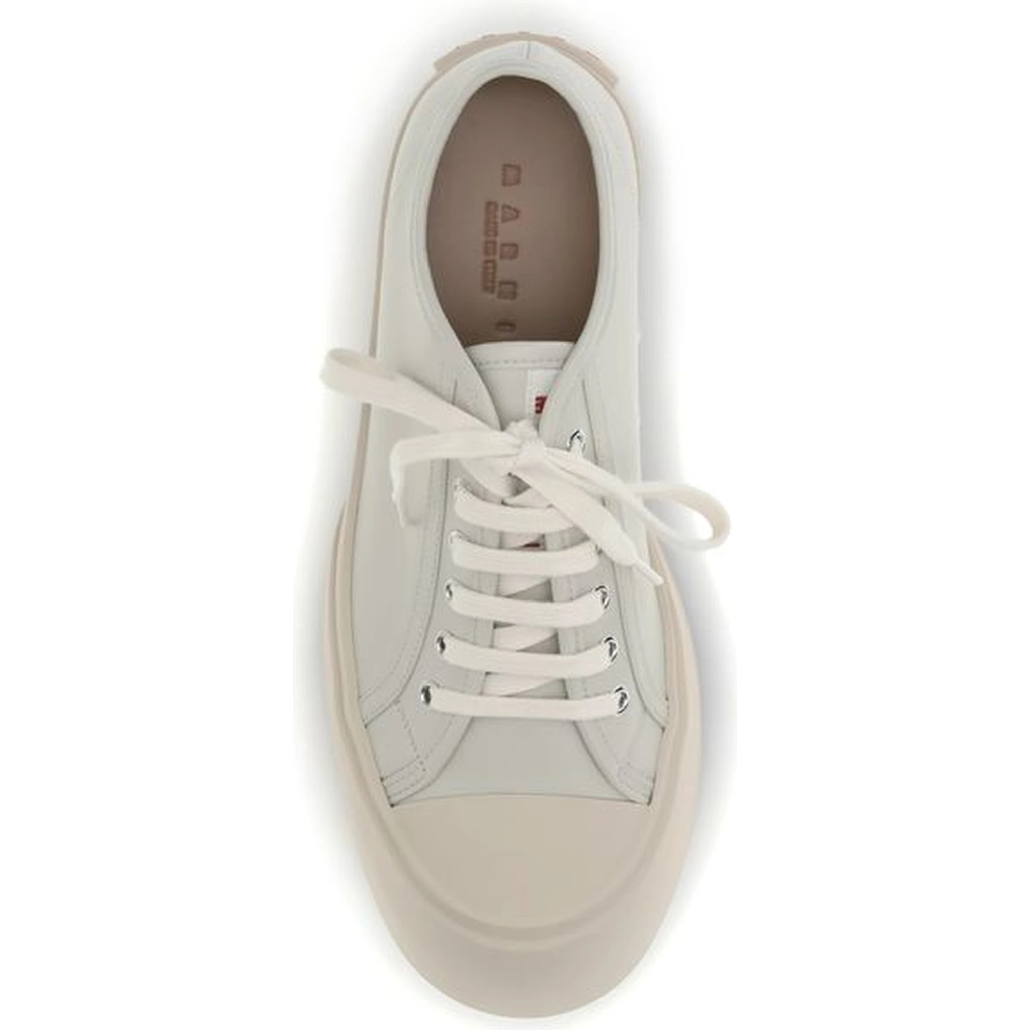 White Napa Leather / Calf Bos Taurus Sneakers