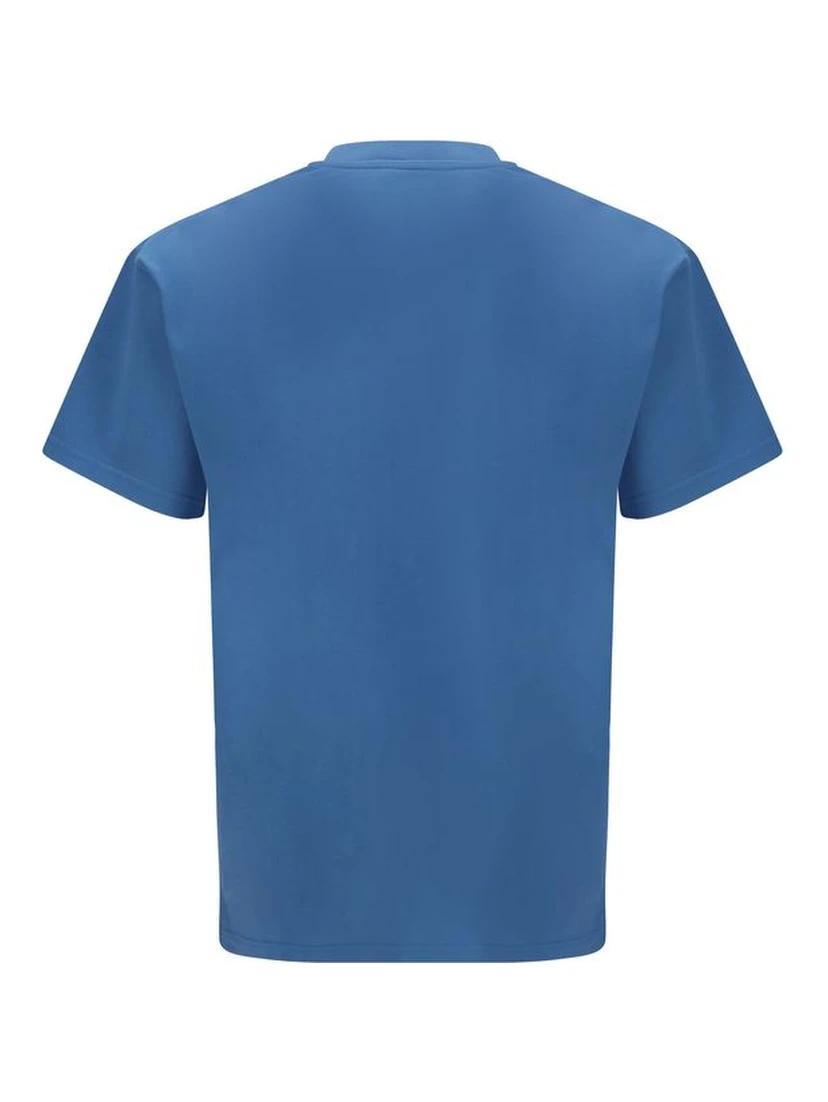 Blue Cotton T-Shirt