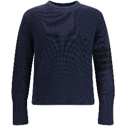 Blue Cotton Sweatshirt