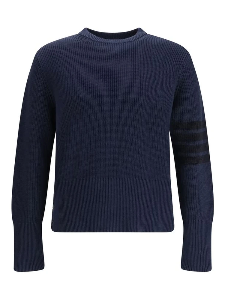 Blue Cotton Sweatshirt