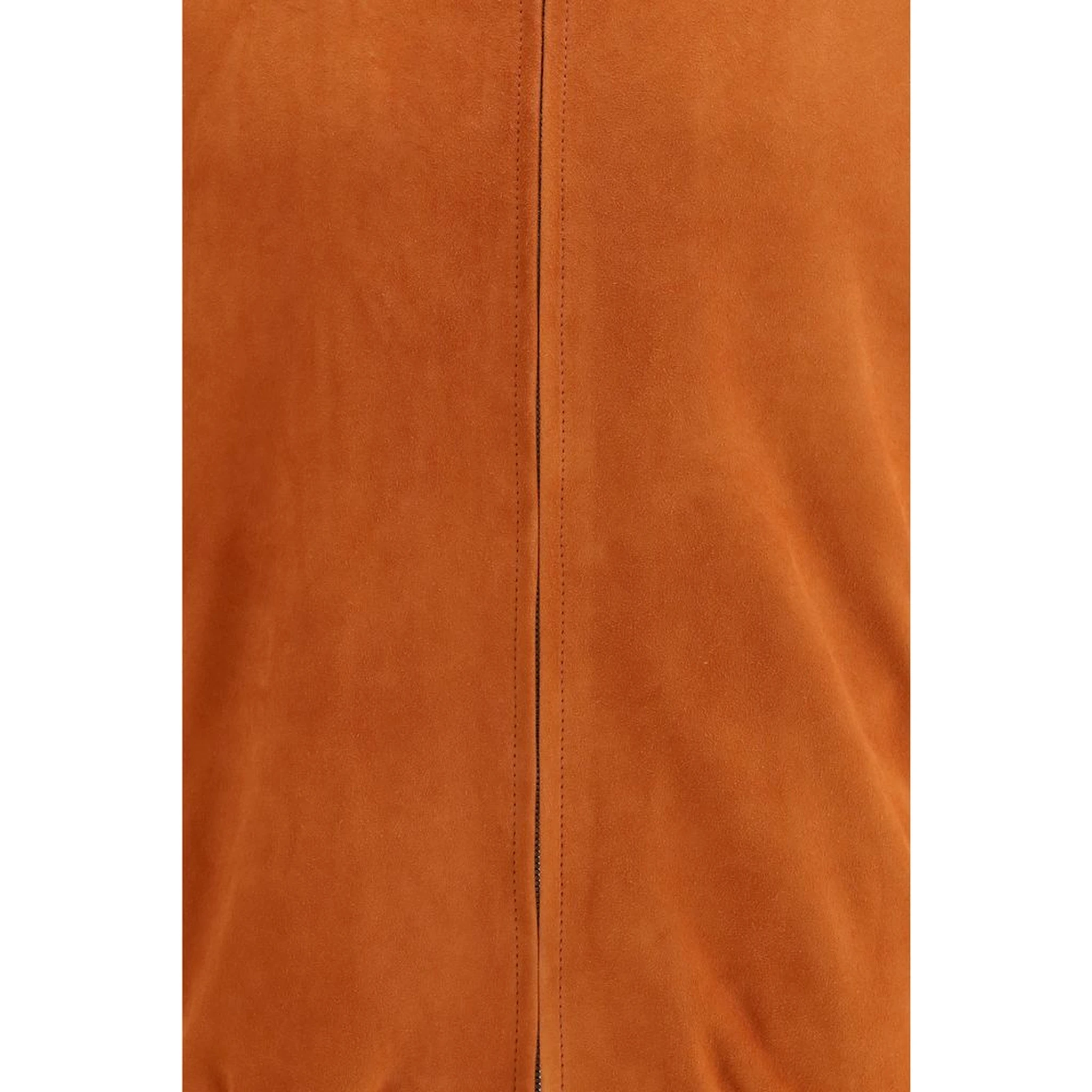 Multicolor Calf Leather Bos Taurus Jackets And Coat