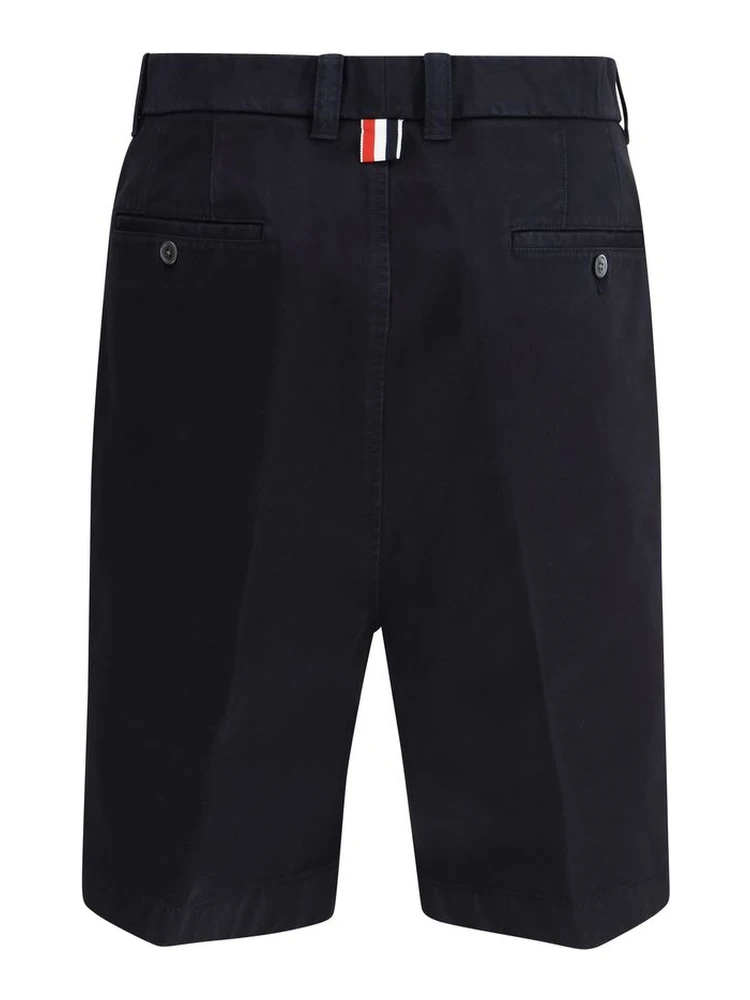 Blue Polyester Bermuda Shorts alternative