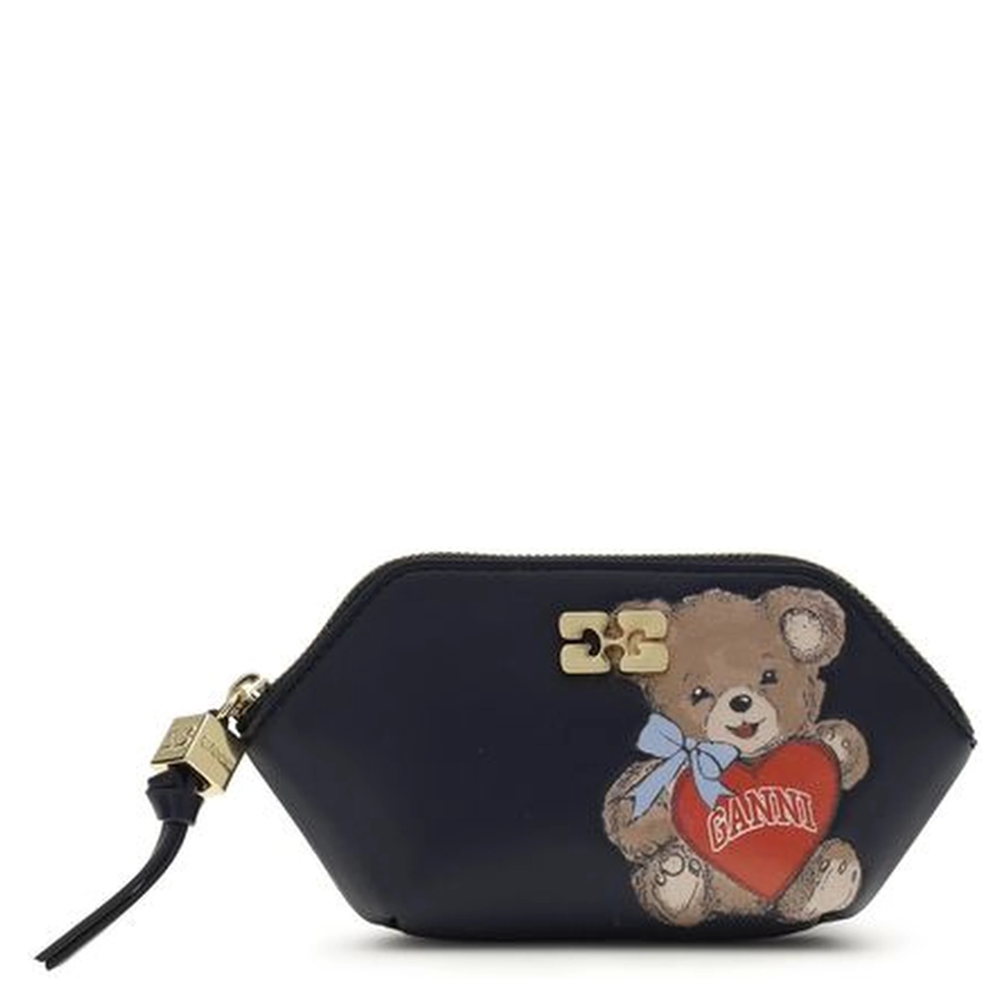 Black Recycled Leather Wallet