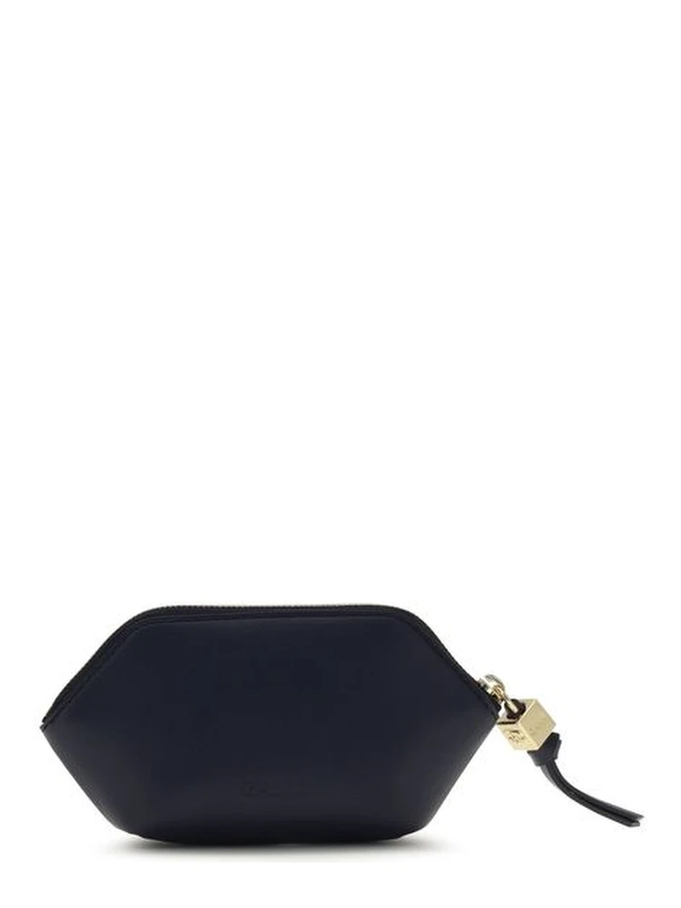 Black Recycled Leather Wallet alternative