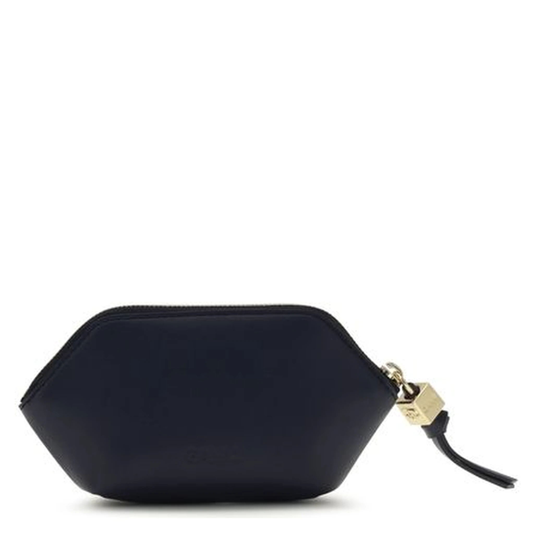Black Recycled Leather Wallet