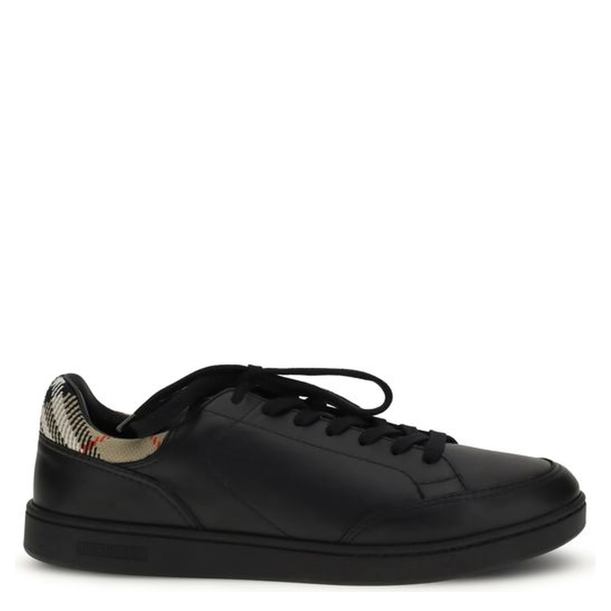 Black Calf Leather Bos Taurus Low Top Sneakers