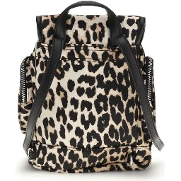 Multicolor Recycled Polyamide Backpack