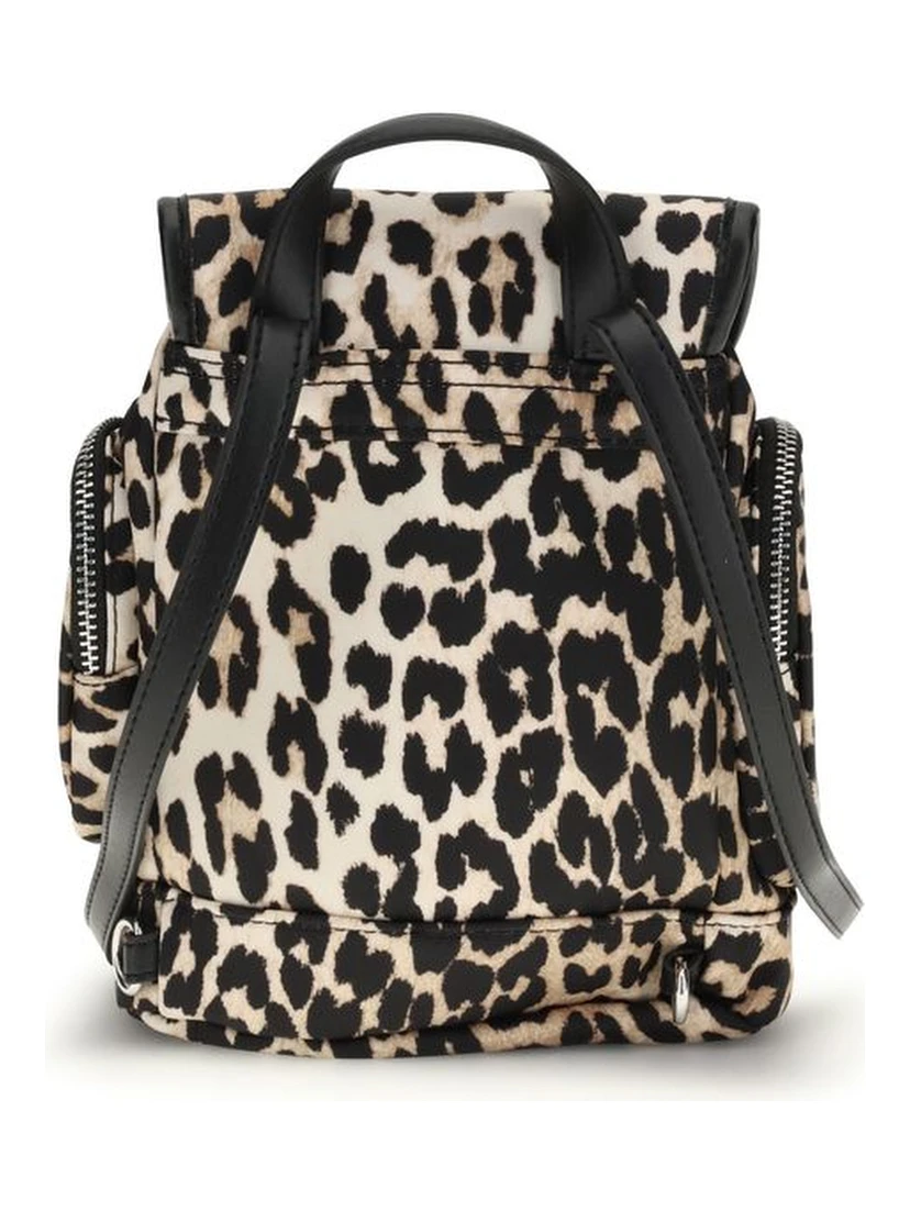 Multicolor Recycled Polyamide Backpack