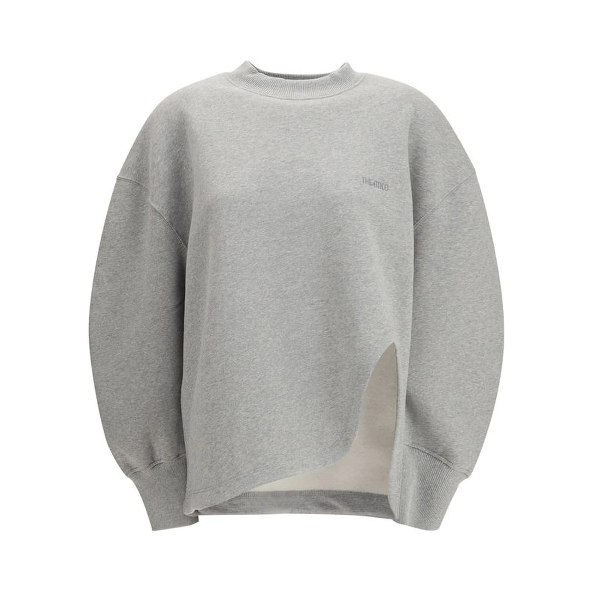 Gray Cotton Sweatshirt