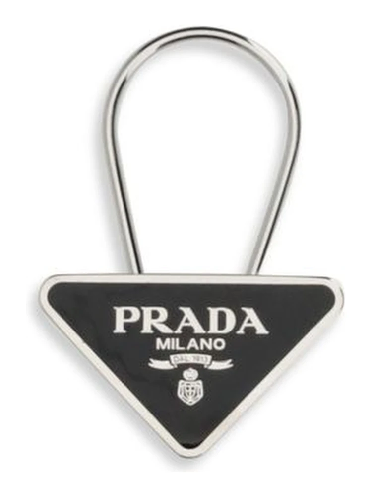 Black Metal Keychain