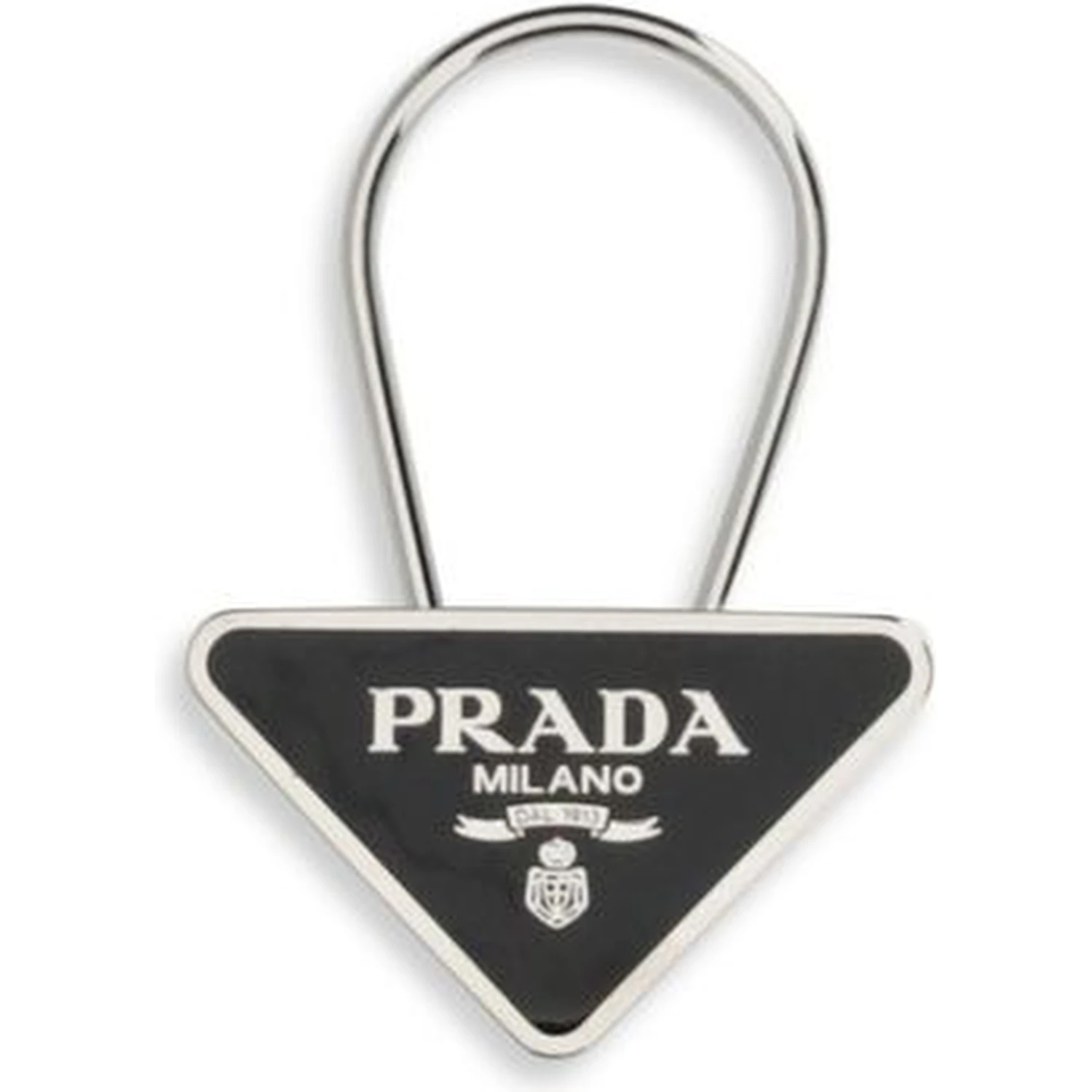 Black Metal Keychain