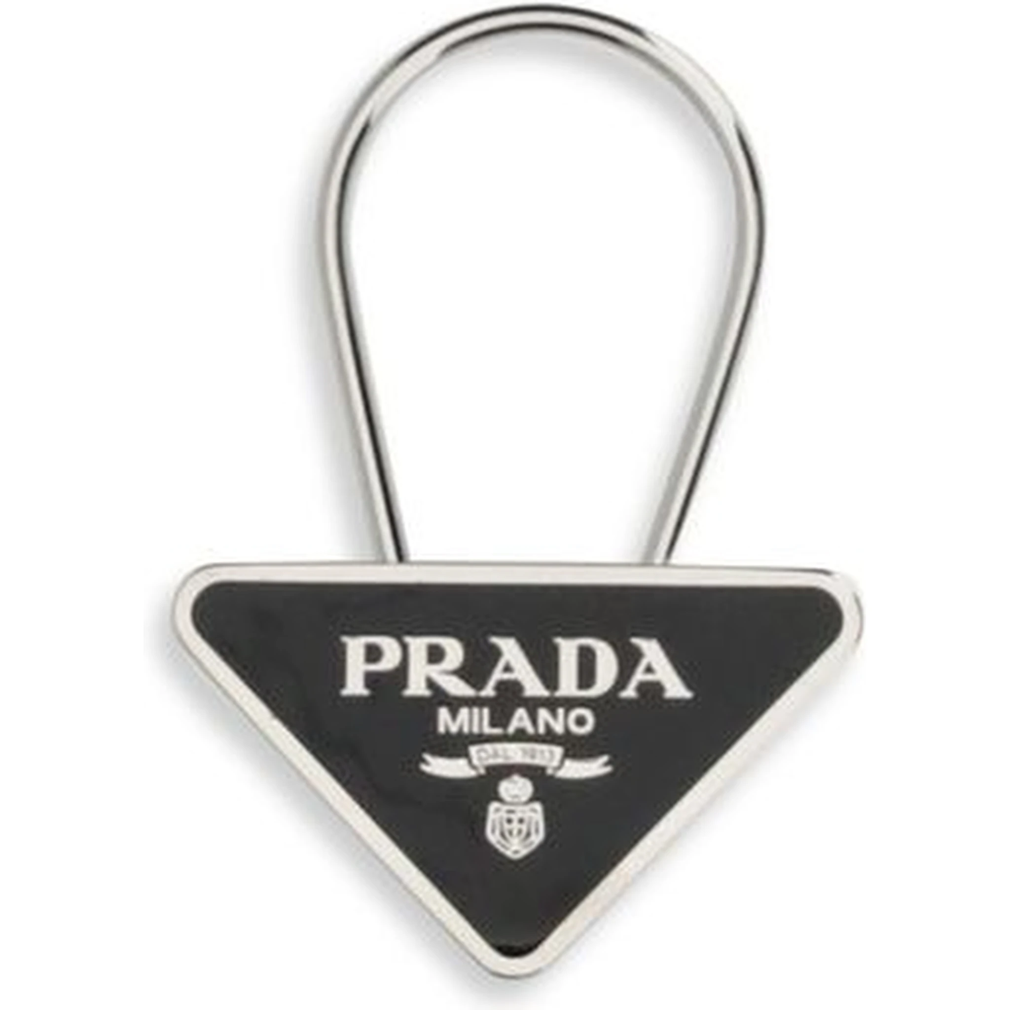 Black Metal Keychain