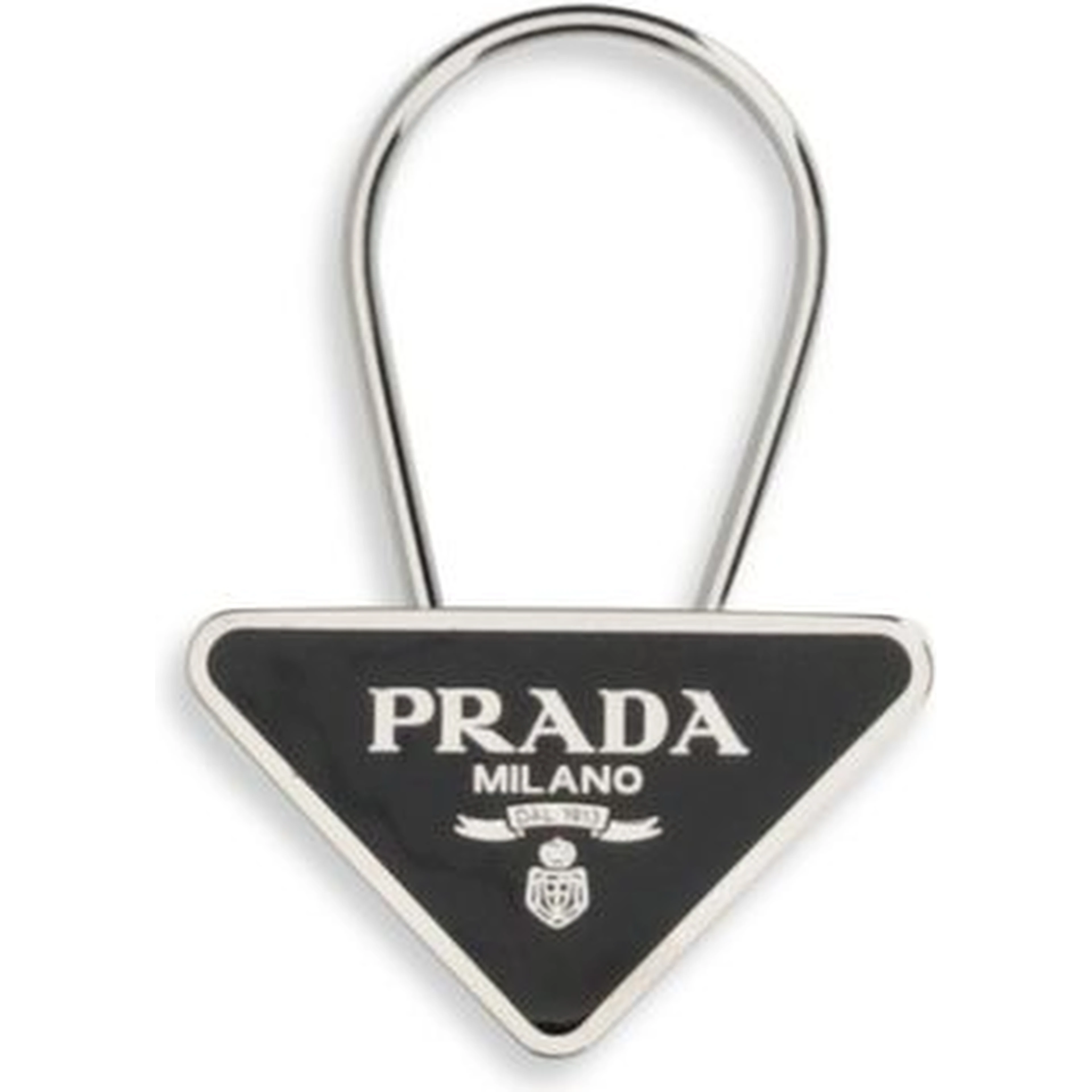 Black Metal Keychain