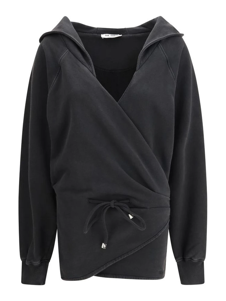 Black Cotton Casual Dress