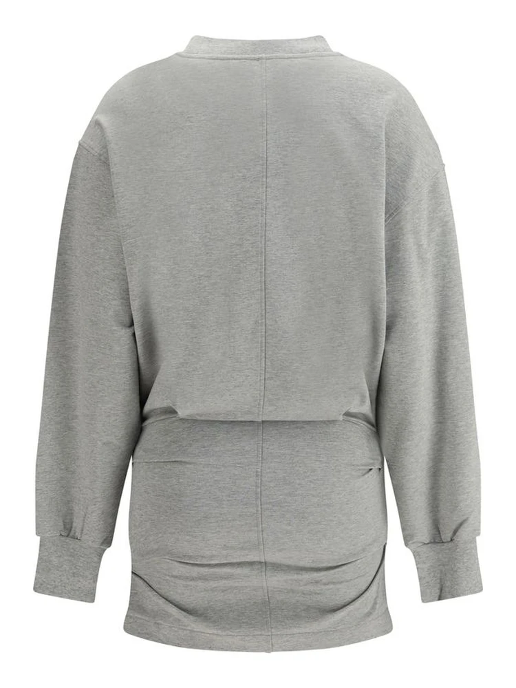 Gray Cotton Casual Dress alternative