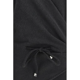Black Cotton Casual Dress