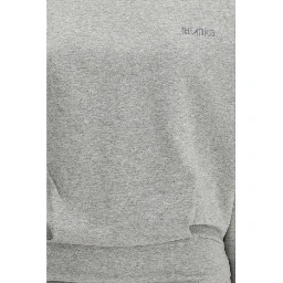 Gray Cotton Casual Dress