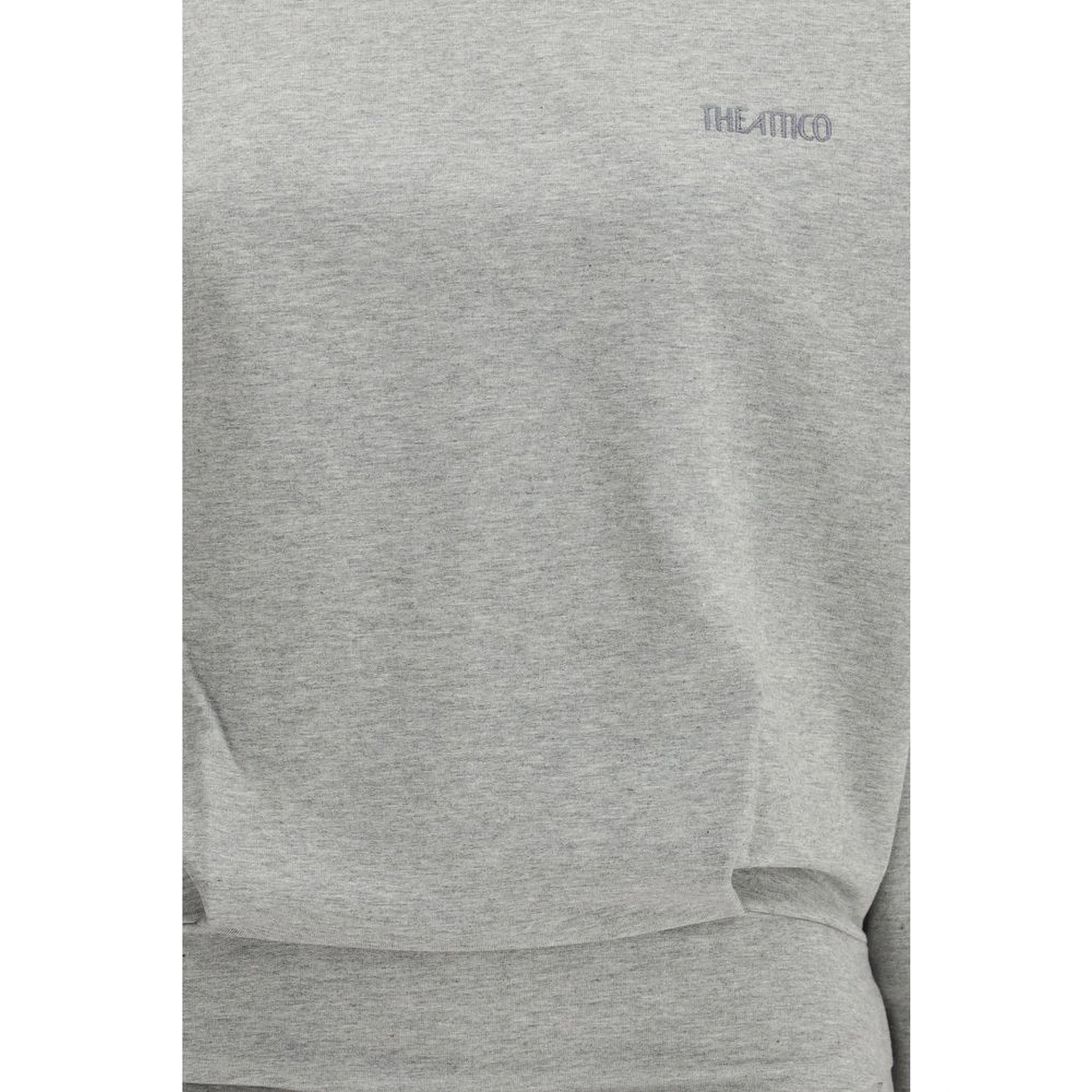 Gray Cotton Casual Dress