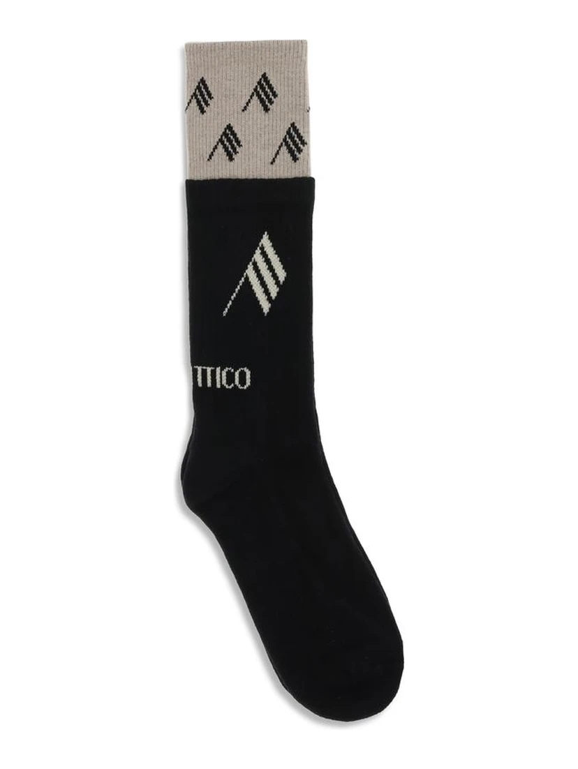 Black Cotton Socks