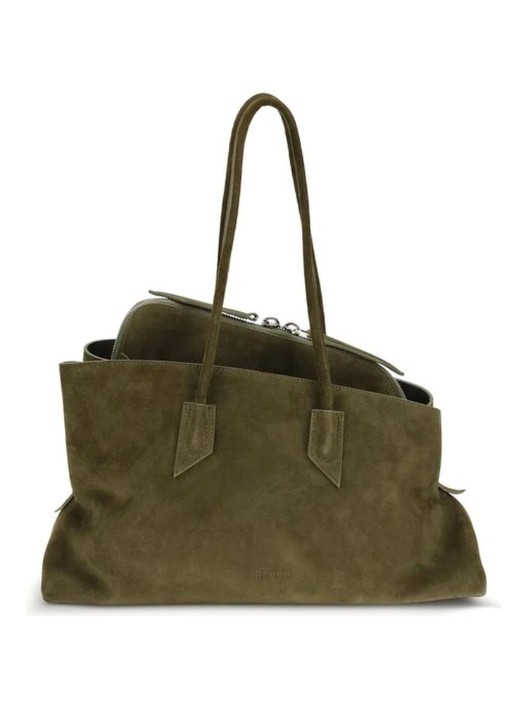 Bicolor Calf Leather Bos Taurus Shoulder Bag
