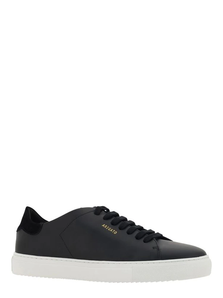 Black Calf Leather Bos Taurus Low Top Sneakers alternative