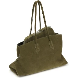 Bicolor Calf Leather Bos Taurus Shoulder Bag