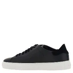 Black Calf Leather Bos Taurus Low Top Sneakers