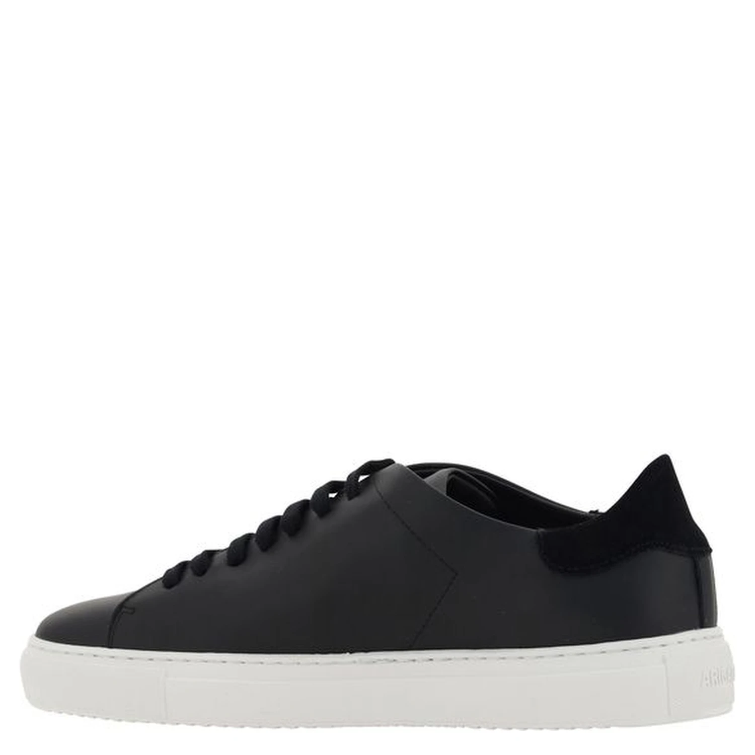 Black Calf Leather Bos Taurus Low Top Sneakers