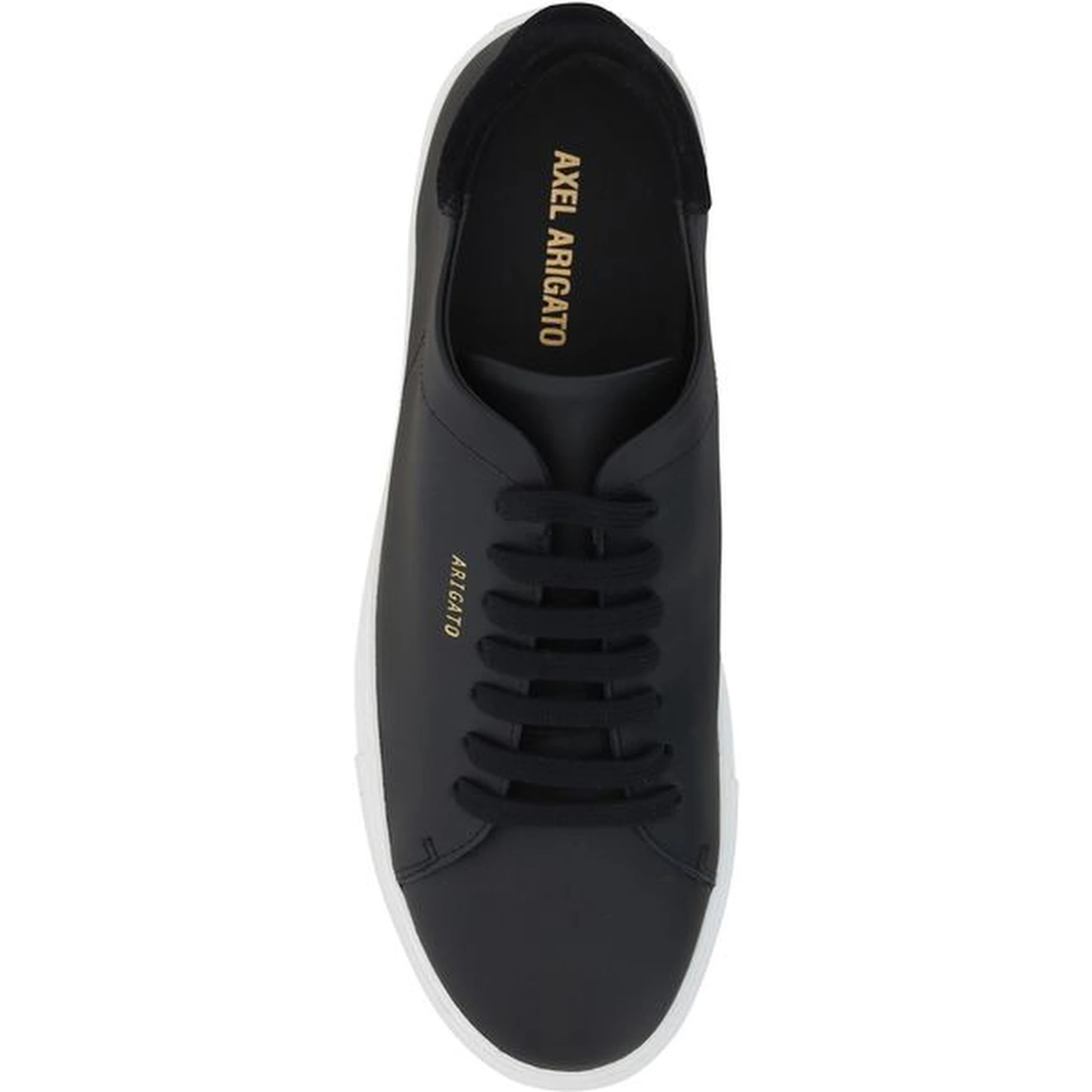 Black Calf Leather Bos Taurus Low Top Sneakers