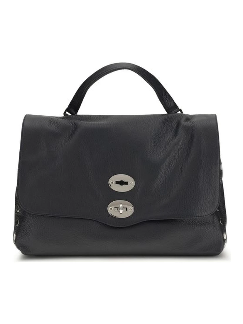 Blue Calf Leather Bos Taurus Shoulder Bag